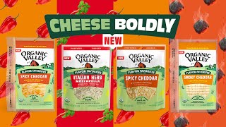 Organic Valley New! Flavor Favorites | Cheese Boldly