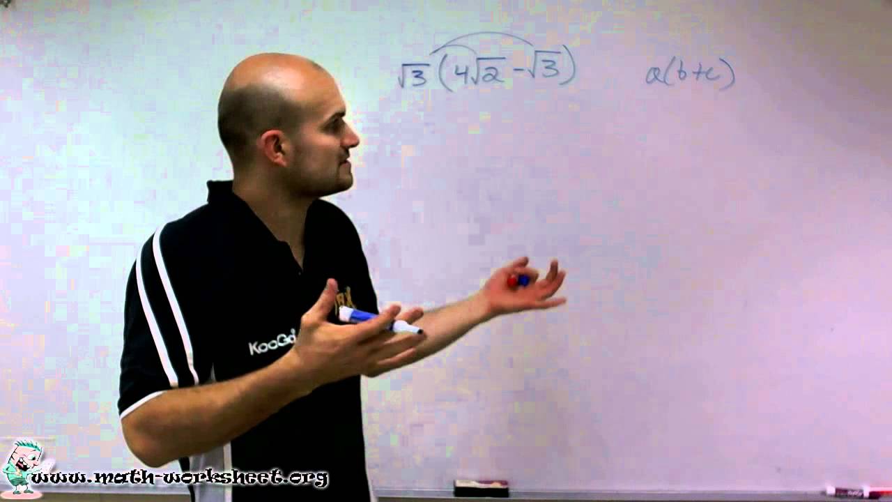 Algebra - Radical Expressions - Multiplying - Medium