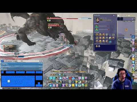 FFXIV Stream (3/31/19) Highlight: PoTD "World First" WHM Floor 180 Clear