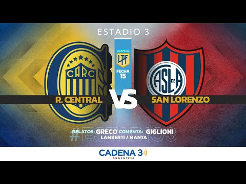 🔴 ROSARIO CENTRAL vs SAN LORENZO | EN VIVO  Clausura - Fecha 15 | Estadio 3 | Cadena 3 Rosario