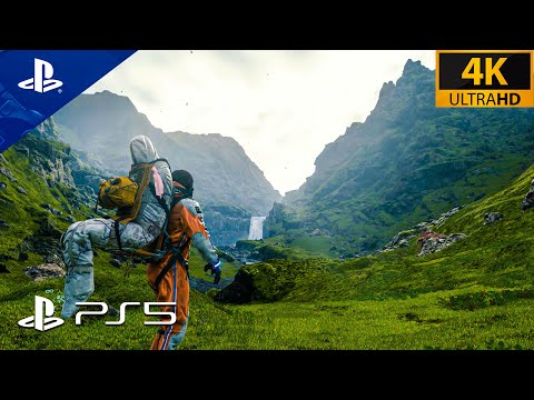 (PS5) Death Stranding | THIS GAME IS SCARY REALISTIC | Ultra Graphics Gameplay [4K 60FPS HDR]