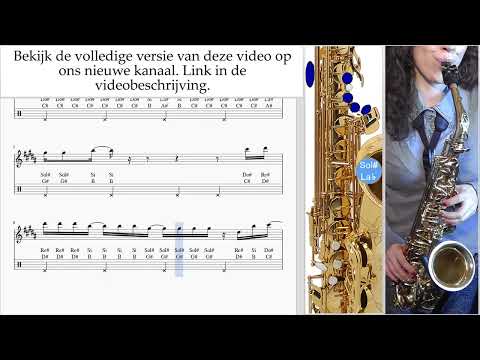 Saxofoon Leren Spelen (Alt) KAROL G, Shakira - TQG Tablatura um-a-n799 voorvertoningen