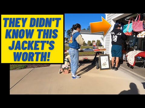 HUGE COMMUNITY GARAGE SALE COMPILATION! Visited Over 100+ Houses!