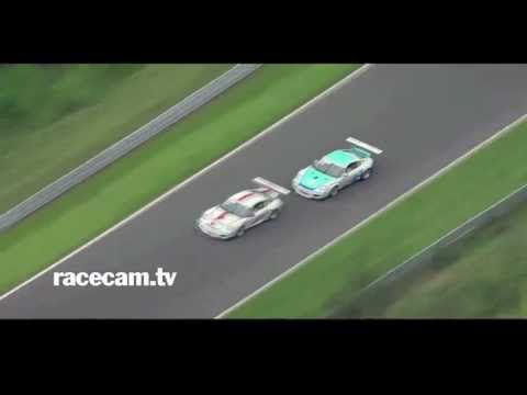 Chris Z Porsche Carrera Cup Germany Bump drafting Nurburgring Nordschleife
