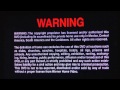 Warner Home Video S Multi Languages Copyright Warning Screens 2009