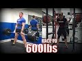 THE RACE TO 600lbs!! Squat vs Deadlift - Powerlifting & Bodybuilding Motivation