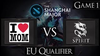 Dota 2 Mamas Boys vs Team Spirit | Shanghai Major 2016