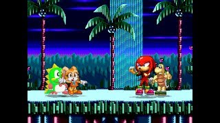 ADD004 MUGEN: Team Cream (Me) Vs Team Knuckles