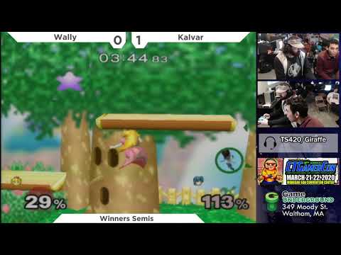 Mass Madness 31 SSBM - Wally (Peach) vs. Kalvar (Marth) - Melee WSF