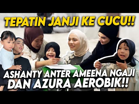 HOME FROM STUDYING THE QUR'AN!! AMEENA GOES TO ARSY ARSYA'S APARTMENT AND EATS WITH ARSY ARSYA!!