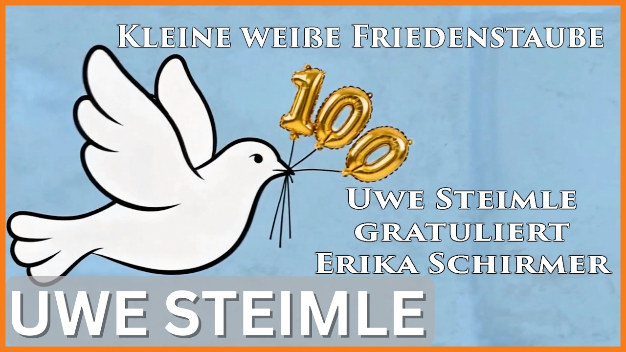 Kleine weiße Friedenstaube - Erika Schirmer wird 100 - Uwe Steimles Geburtstagssendung