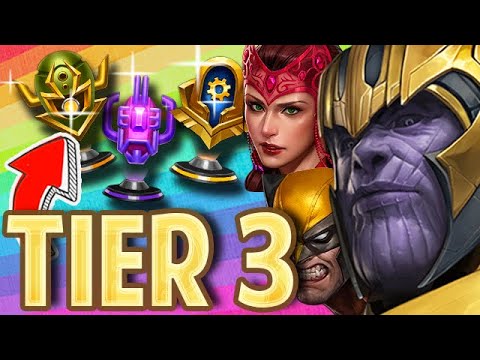 TOP 3 BEST CTP FOR ALL TIER 3 CHARACTERS! - Marvel Future Fight