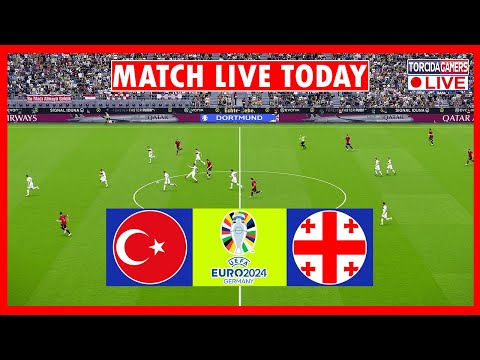 🔴Turkey vs Georgia LIVE ⚽ Euro 2024 ⚽ Watch Match LIVE Today