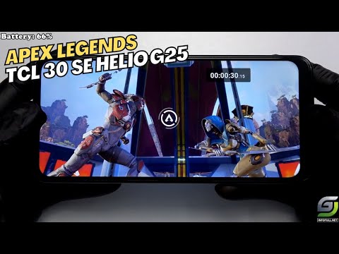 TCL 30 SE Test game Apex Legends Mobile APM | Helio G25