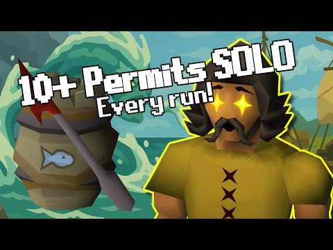How to Solo Tempoross & Get 10+ Permits EVERY Run (Full Run video)