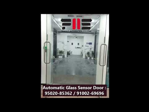 Glass automatic swing door operators