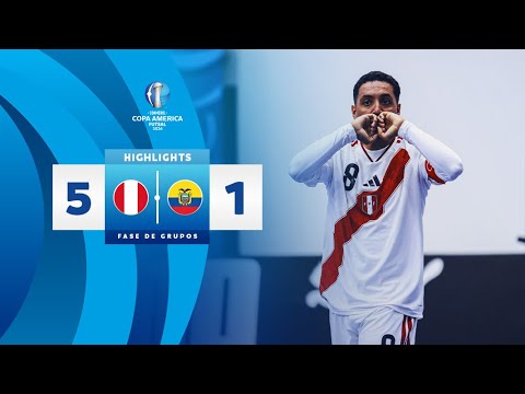 PERÚ 5 - 1 ECUADOR | HIGHLIGHTS | CONMEBOL COPA AMÉRICA FUTSAL 2026™