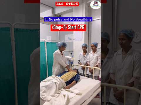 Basic Life Support (BLS Steps) | CPR  (Cardio Pulmonary Resuscitation) | Health Sector #nursing