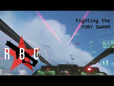 Defending Ghost Hollow from a 890j Carrier and Fury Swarm -- Star Citizen 3.19 PvP Gameplay