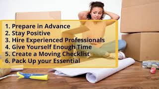 Tips To Deal With Stress Of Moving House