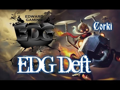 EDG Deft CORKI vs Vayne ADC - LOL Korean SoloQ Patch 5.12