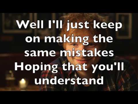 Piano Karaoke/Instrumental - Thinking Out Loud (higher key) - Ed Sheeran with lyrics