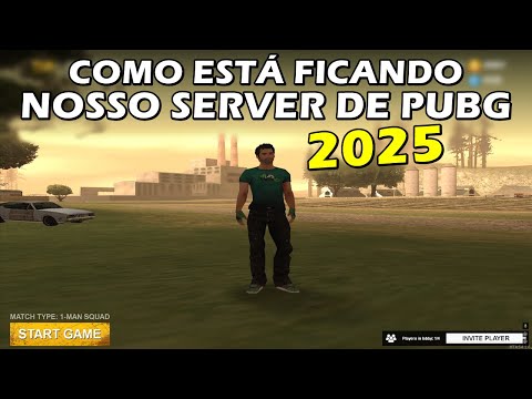 COMO ESTÁ FICANDO NOSSO SERVIDOR DE PUBG BATTLEROYALE NO MTA SA EM 2025? PARTE 1