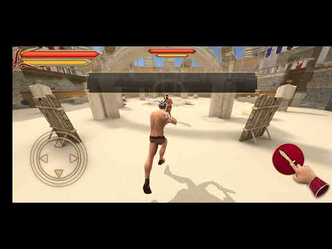 Gladiator Glory - gameplay Roman Colliseum Hack n slash Fighting game Ragdoll