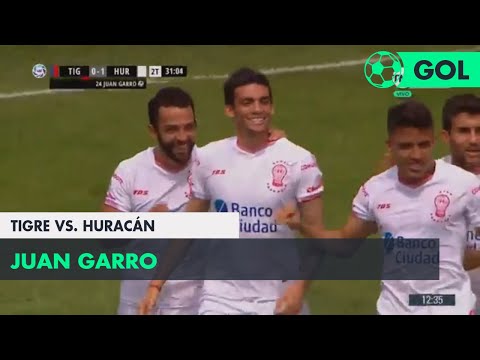 Juan Garro (0-1) Tigre vs Huracán | Fecha 6 - Superliga Argentina 2018/2019