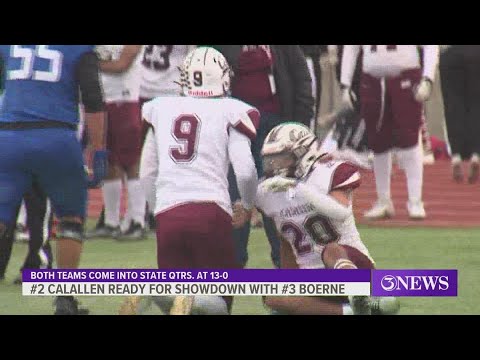 Calallen ready for battle of the unbeatens with Boerne