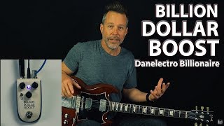 Video thumbnail for Billion Dollar Boost Danelectro Pedal Review by YourGuitarSage