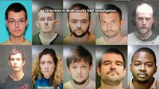 Mutliple breaking and entering suspects arrested