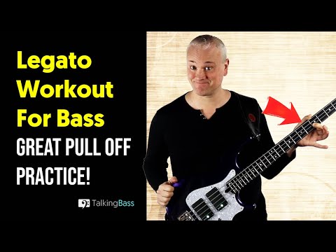 Legato Workout For Bass - Great Pull Off Practice!