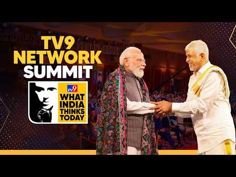 PM Modi participates in TV9 Network Summit