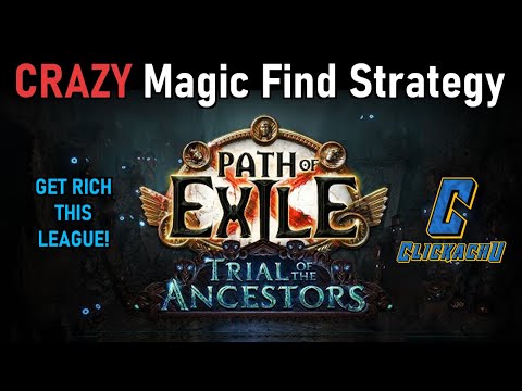CRAZY Magic Find Strategy! 🤯 Get rich this League! 🤑 Trial of the Ancestors League [PoE 3.22]
