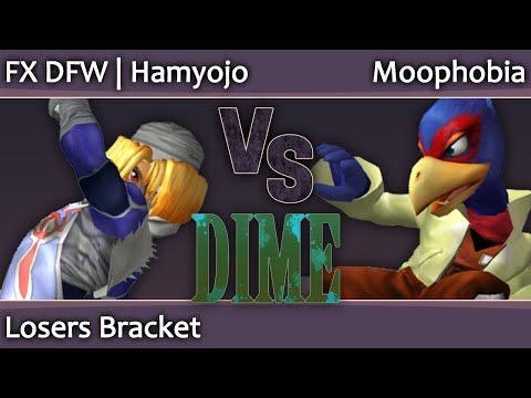 DIME 12 Melee - FX DFW Hamyojo (Sheik) vs Moophobia (Falco) - Losers Bracket