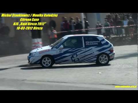 Michał Stankiewicz / Monika Kołodziej - Citroen Saxo KJS „Rajd Bircza 2012" 18-03-2012