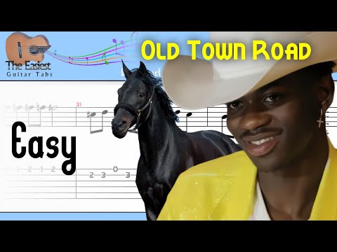 Lil Nas X - Old Town Road Guitar Tab