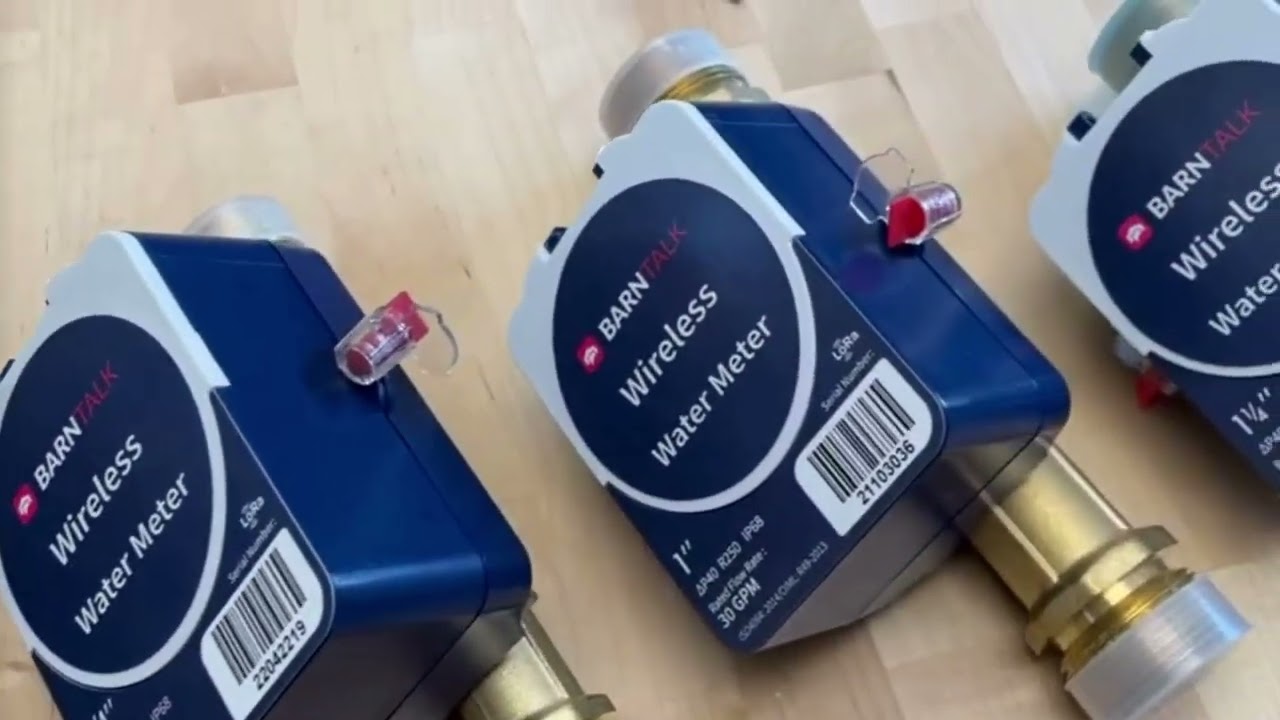 BarnTalk Water Meter Sizes Close Up