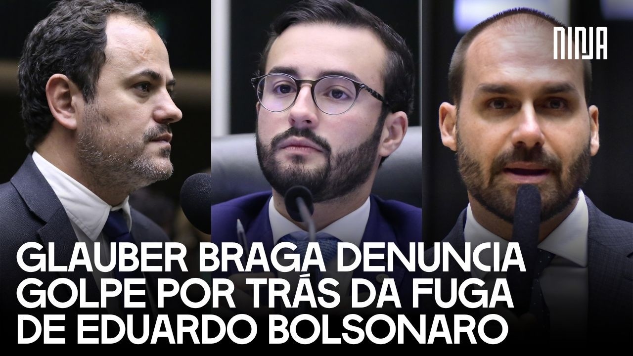 🔥Glauber Braga denuncia improbidade no pedido de licença do Eduardo Bolsonaro🔥"Abandonou o mandato"