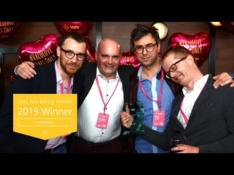 Valo Marketing Master of the Year 2019 Amplexor