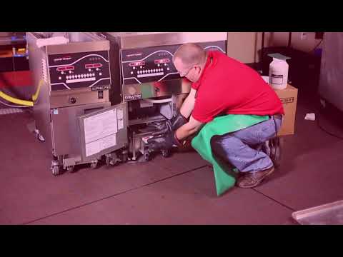 video 1, Friteuse électrique professionnelle 2 cuves 14 L