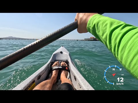 First paddle with the Epic V5 surfski