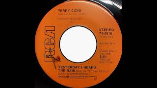 Perry Como - Yesterday i heard the rain