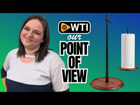 Wooden Paper Towel Holder - WTI product video review