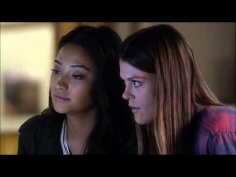 Pretty Little Liars 4x02 -  Paige Shows Emily Their College Room