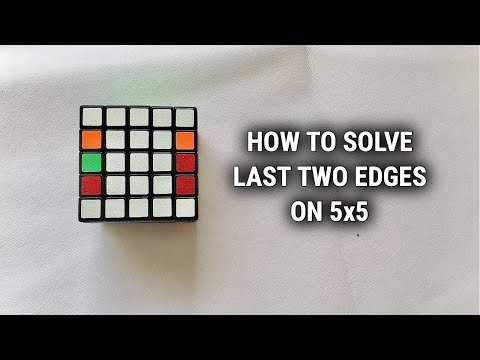 Last Two Edges on 5x5