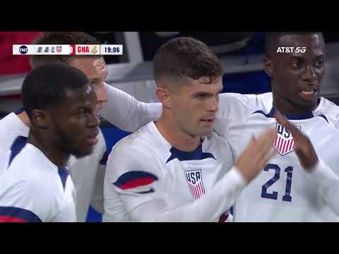 Christian Pulisic Penalty Goal | USMNT vs. Ghana - October 17, 2023