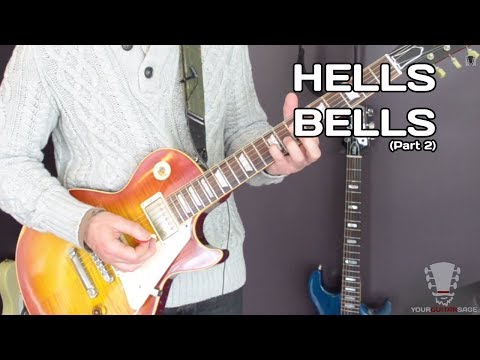 How To Play Hells Bells by AC/DC Guitar Lesson - Verse and Course