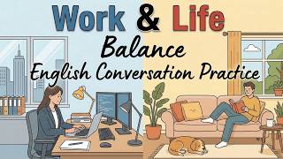 Talking About Work & Life Balance in English | Easy English Podcast